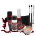 Halloween SFX Makeup Kit 2024 I Washable Fake Blood Scar Wax Fake Blood Spray I Perfect for Halloween Blood I Halloween makeup kit Zombie makeup kit Vampire makeup kit Vampire blood