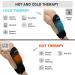 Coldest Shin Splints Relief Ice Pack Therapy - Gel Reusable Compression Ice Pack for Shin Pain and Calf Injuries (2 Pair) - Buy Online on GoSupps.com