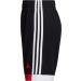 adidas Boys' Elastic Waistband Winner Short - X-Large Black/Scarlet - Buy Online on GoSupps.com