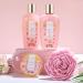 Spa Luxetique 12pcs Rose Bath Gift Set for Women - Luxury Spa Set with Bubble Bath, Body Lotion, Hand Cream - Perfect Gifts for Mom, Thank You Gifts - Buy Online on GoSupps.com