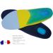 KWIMS France Gel Insoles for Work Shoes | Orthopedic Sports Insoles for Men & Women (EU 35-40) - Buy Online on GoSupps.com