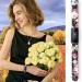 Designer Silicone Bands for Fitbit Luxe | Durable & Stylish Replacement Strap for Women | Compatible with Fitbit Luxe 2021 - Black Floral Print - Buy Online on GoSupps.com