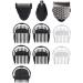 Babyliss Men 10-in-1 Carbon Titanium Multi-Grooming Trimmer Kit - Washable Body Beard & Nasal Hair Groomer - Black Gray MT727E - Buy Online on GoSupps.com