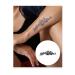 Inkbox Temporary Tattoos  Semi-Permanent Tattoo  One Premium Easy Long Lasting  Water-Resistant Temp Tattoo with For Now Ink - Lasts 1-2 Weeks  Born to Roam  5 x 2 in