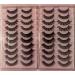 10 Pairs 20mm Cat Eye Faux Mink Lashes - Fluffy Wispy D Curl Volume DH06-05 | Shop Quality False Eyelashes Online - Buy Online on GoSupps.com
