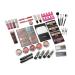 Professional 50-Piece Make-Up Set - Multifunctional Cosmetic Kit for Women | Eyeshadow Lip Gloss & Christmas Gift Bundle - Buy Online on GoSupps.com