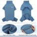Warm Winter Sweater & Vest for Sphynx Cats - Knitted Jumpsuit & Coat for Hairless Cats (Blue Size S) - Buy Online on GoSupps.com