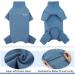 XXL Blue Sphynx Cat Sweater - Warm Turtleneck Jumper Costume Coat for Hairless Cats & Kittens - Buy Online on GoSupps.com