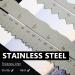 UPTTHOW Stainless Steel Metal Paper Tearing Ruler Craft Ruler for Cutting Paper to Wavy Line Jagged and Irregular Edges 12'' Measuring Tool for Engineering School Office Architect and Drawing-B Metal B - Buy Online on GoSupps.com
