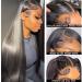 Maxine Hair 10A Brazilian Remy Human Hair 13x6 HD Lace Front Wig for Black Women - 30 Straight Wig 180% Density - Adjustable Straps - Natural Color - Buy Online on GoSupps.com
