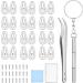 Vastar Glasses Repair Set - 12 Pairs Silicone Nose Pads 24 Screws 3-in-1 Screwdriver Cleaning Cloth & Tweezers | International Shipping - Buy Online on GoSupps.com