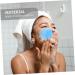 Bristles Face Cleaning Handheld Brush - Silicone Pore Facial Brush - 11.20x5.10x3.50CM - Perfect for All Skin Types - Shop Internationally - Buy Online on GoSupps.com