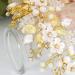 Handcess Crystal Wedding Hair Jewelry | Gold Pearl Headdresses & Rhinestone Leaves for Brides & Girls - Buy Online on GoSupps.com