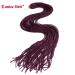 3 Packs Eunice Hair #99J Synthetic Crochet Braids - 28 Inch Soft Goddess Mambo Hair Extensions - Box Braids (28 Roots/Pack) - Buy Online on GoSupps.com