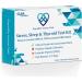EqualDx 4-in-1 Stress, Sleep & Thyroid Test – Cortisol Test Kit at Home with DHEA-S, TSH, Cortisol/DHEA Ratio - Adrenal & Thyroid Hormone Panel - Clinical-Grade Accuracy Painless Collection