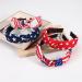 Budsmile American Flag Headbands - 4th of July Patriotic Bow Knotted Wide Headband Set - Buy Online on GoSupps.com