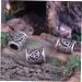 Viking Beard Beads 6pcs for Men - Pirate Ornament Vintage Jewelry Making Tube Beads - Buy Online on GoSupps.com