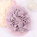 LEORX Loofah Sponge 6pcs Shower Pouf Exfoliating Mesh Bath Scrubber with Hand Strap - Buy Online on GoSupps.com