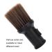 Barber Brush Neck Duster - Professional Hairdressing Cleaning Tool | Black Hair Sweep Brush for Hairdressers - Buy Online on GoSupps.com