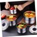 Alipis Box Lunch Box Stainless Steel Airtight Container Canister Storage Container With Cover Storage Jar - Buy Online on GoSupps.com