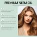 Neem Oil Skin Care Neem Oil for the Face | 100ml Cosmetic Neem Oil | Nourishing Oil for Hair Growth Natural Oil for Hair Repair - Buy Online on GoSupps.com