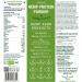 Hempiness Organic Premium Raw Hemp Protein Powder 500g - 50% Protein | Vegan & Eco-Friendly - Buy Online on GoSupps.com