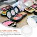 FOMIYES Plates 8pcs Empty Makeup Eyeshadow Box Round Eyeshadow Containers Case Refillable Travel Loose Powder Storage Box with Clear Window Lid for Women Girls White White 4x3.8cm - Buy Online on GoSupps.com