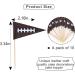 10Pcs Leather Football Cupcake Toppers - Football Themed Birthday Party Decorations Football Bunting Flag Cupcake Toppers Super Bowl Sports Themed Party Decor Boys Football Leather Cupcake Topper - Buy Online on GoSupps.com