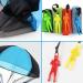 Delsen 10-Piece Parachutist Toy Set - Perfect Outdoor Gift for Kids | Birthday Party Favors & Fun Outdoor Games - Buy Online on GoSupps.com