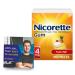 Nicorette 4mg Nicotine Gum to Help Quit Smoking with Behavioral Support Program - Fruit Chill Flavored Stop Smoking Aid, 160 Count
