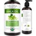 Amla Oil by Velona - 16 oz | 100% Pure and Natural Carrier Oil | Extra Virgin, Unrefined, Cold Pressed | Hair Growth, Body, Face & Skin Care | Use Today - Enjoy Results