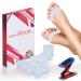 Valgofit toe spreader Hallux Valgus silicone - 4 pieces - toe separator - correction for all toes - soft - bandage for women and men - with free training band and eBook - chemical -free