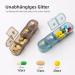 Tablet Box for Pills - Small Travel Pill Organizer Vitamin & Medication Storage Weekly Planner (Blue) - Secure & Durable - Buy Online on GoSupps.com