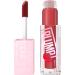 Maybelline New York Lifter Plump Lip Gloss Lasting Plump Heated Formula with Hyaluronic Acid and Chilli Pepper XL Wand Vegan Formula Shade: 006 Hot Chili