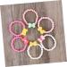 Shop Toyandona 6-Pack Colorful Baby Girl Bracelets - Candy-Colored Party Accessories for Little Princesses - Buy Online on GoSupps.com