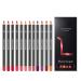 12 PCS Lip Liner Pencil Set Waterproof Matte Lip Liner Set Smooth Long-Lasting Fade Resistant Varying Shades Lip Liner Lipstick for Daily/Travel/Party/Work