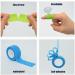 Yuronam 18 Pack Self Adhesive Bandage Wrap for Sports, Pets - 1 Inch x 5 Yards/Roll - Buy Online on GoSupps.com