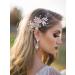 SWEETV Rhinestone Bridal Hair Comb - Light Rose Gold Wedding Hair Clip for Brides - Buy Online on GoSupps.com