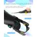 Greatever Adjustable Open Heel Snorkel Fins - Short Swim Flippers for Snorkeling, Diving, and Swimming - Green S/M (US Size 4.5-8.5) - Buy Online on GoSupps.com