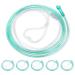 ANSNF Standard Oxygen Nasal Cannula for Adult - 7 ft Soft Material Kink Resistant Lightweight Tubing (5 Pack) 5pack-7Ft