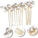 Beaupretty Fashionable Diamond Hair Accessories Hair Clip Hair Barrettes Hair Pin Bridal Headpiece Hair Accessories for Women Hair Side Comb Crystal Hair Comb Wedding Bride - Buy Online on GoSupps.com
