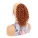 Ponytail Extensions 10 Inch Short Ponytail Hair Extension Deep Wavy Curly Drawstring Ponytail Hairpieces Heat Resistant Synthetic Curly Ponytail Extension for Women for Women(Color:30C)