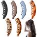 Set of 6 Large Banana Hair Clips - Strong Hold Non-Slip Grip for Women s Thick and Thin Hair