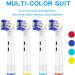 THISONG Ultra Flexisoft Electric Toothbrush Replacement Heads - 12 Pack Soft Bristles for Precision Cleaning - Compatible with Oral B Electric Toothbrush - Buy Online on GoSupps.com