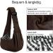 Petloft Reversible Small Dog Carrier - Adjustable Hands-Free Cross-Body Sling for Dogs Cats & Rabbits (Brown) - Buy Online on GoSupps.com