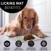 Silicone Licking Mat for Dogs and Cats - Boredom & Anxiety Relief, Slow Feeder Dog Food Mat - Beige, 3 Interactive Puzzles - Buy Online on GoSupps.com