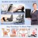 Back Stretcher for Lower Back Pain Relief | Adjustable 4-Level Lumbar Cracker Board | Back Massager & Spine Decompression Device - Grey - Buy Online on GoSupps.com