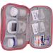 Premium Pink Diabetes Testing Kit Travel Case/ Storage Bag with Zipper - Convenient and Stylish Solution - Buy Online on GoSupps.com