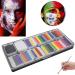 Professional Face Body Paint Kit - 12 Colors with Brushes | Safe Halloween Makeup Palette for Parties & Body Art - Buy Online on GoSupps.com