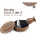 Haryali London Vintage Shaving Brush Set with Soap Bowl - Eco-Friendly Vegan Bristle - Men's Grooming Kit - Buy Online on GoSupps.com